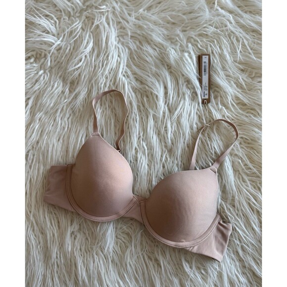 Skims Fits Everybody T-shirt Bra Mica Size 36A - Picture 3 of 7